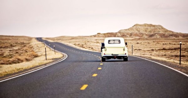 car on road