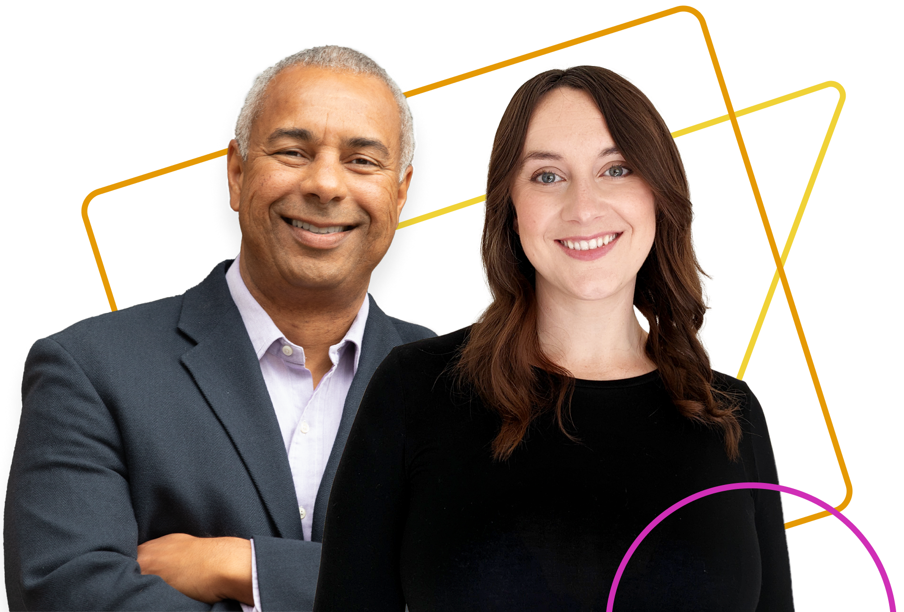 Experts block - Mark and Sarah